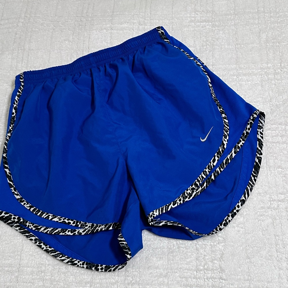 Nike Women's Vibrant Blue Athletic Shorts